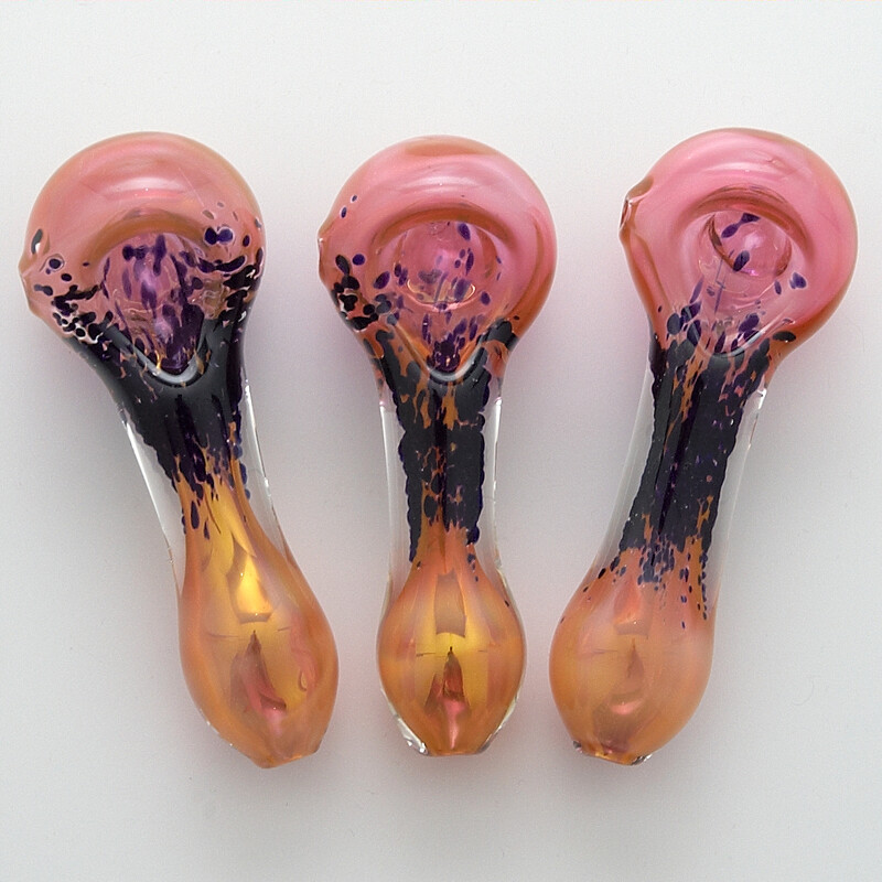 One-hitter Pyrex Metallic Paint