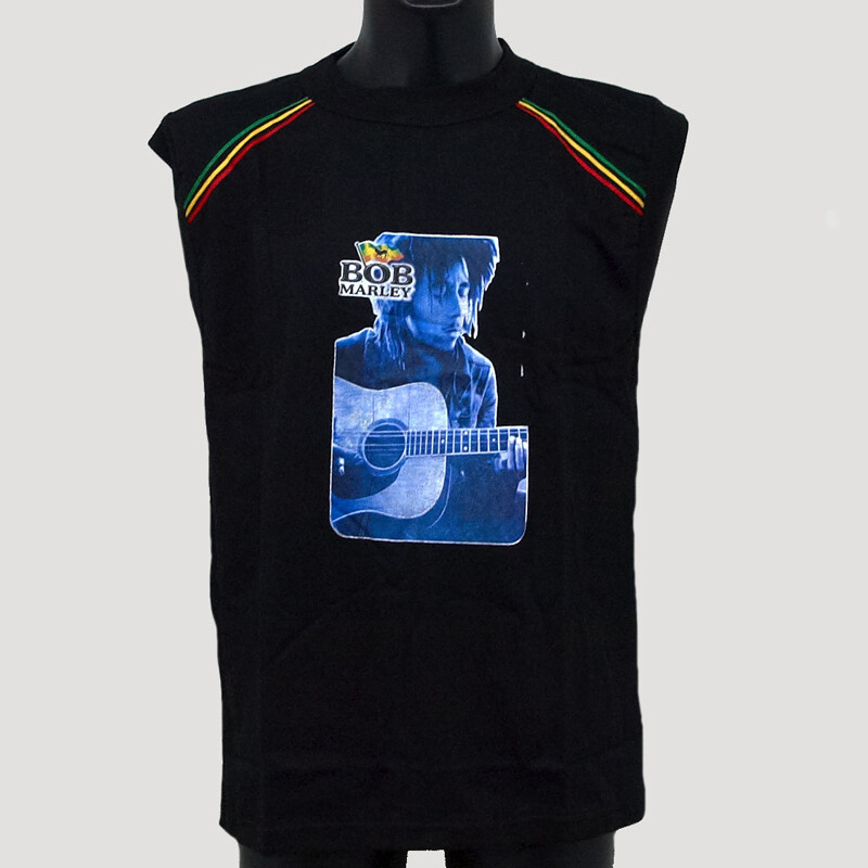 T-shirt Bob Marley 08 L Sleeveless