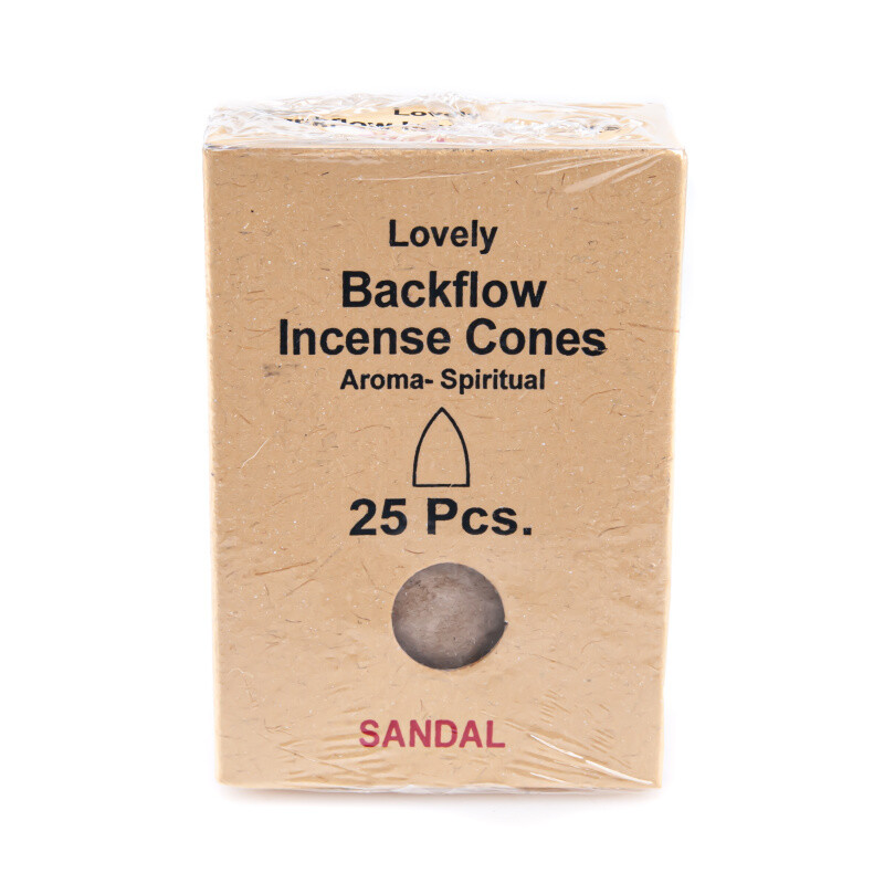 Tibetan Incense Backflow Cones Sandalwood