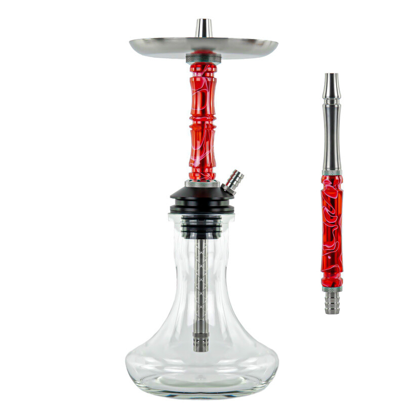 Hookah Moze Breeze Two Wavy Red