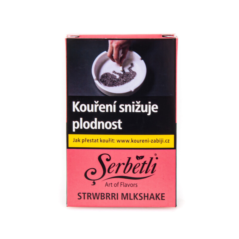 Hookah Tobacco Serbetli Strwbrri Mlkshake 50 g