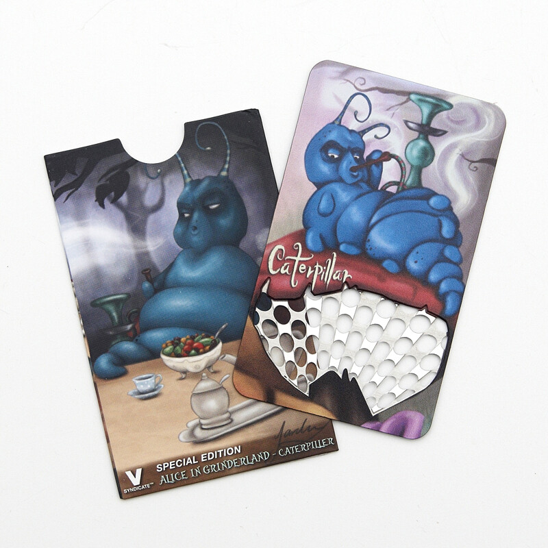 Grinder Credit Card Alice in Grinderland - Caterpillar