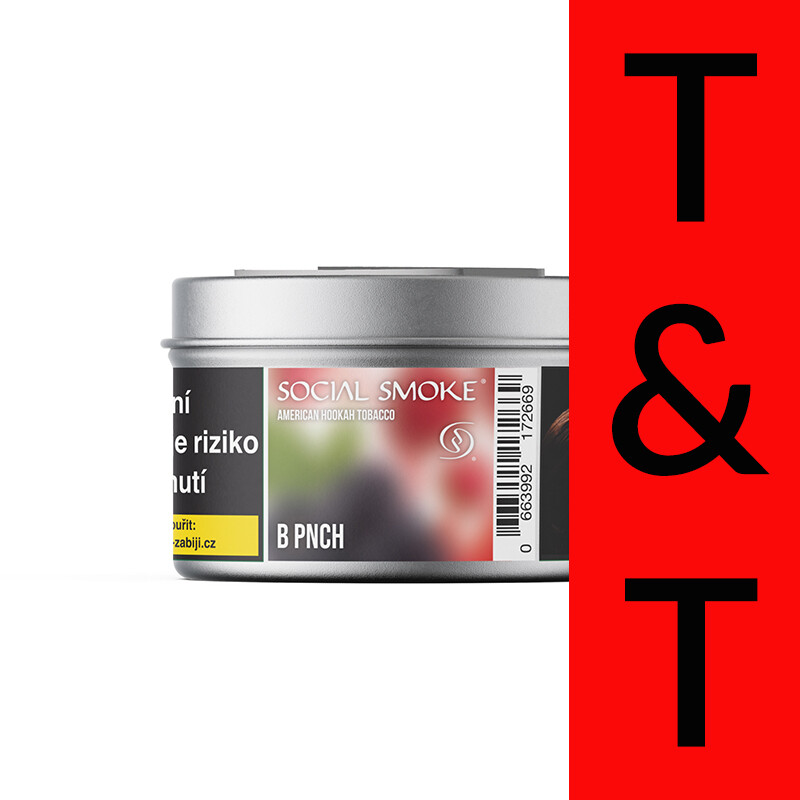 Hookah Tobacco Social Smoke B PNCH 200 g