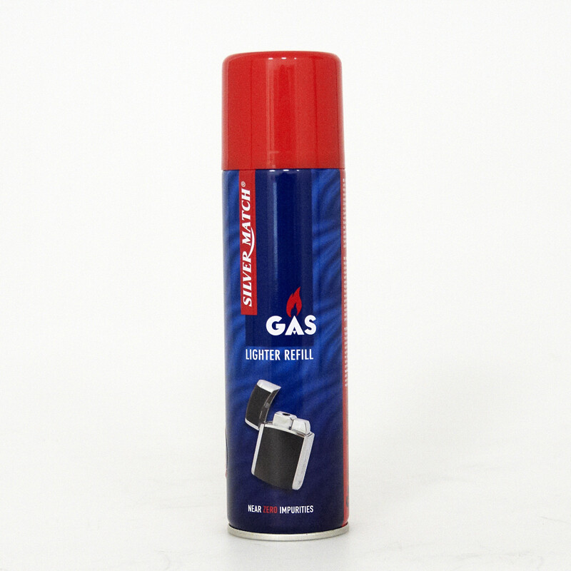 Lighter Refill - Gas Silver Match 250 ml