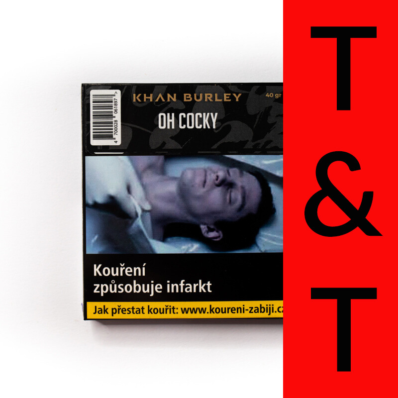 Hookah Tobacco Khan Burley Oh Cocky 40 g