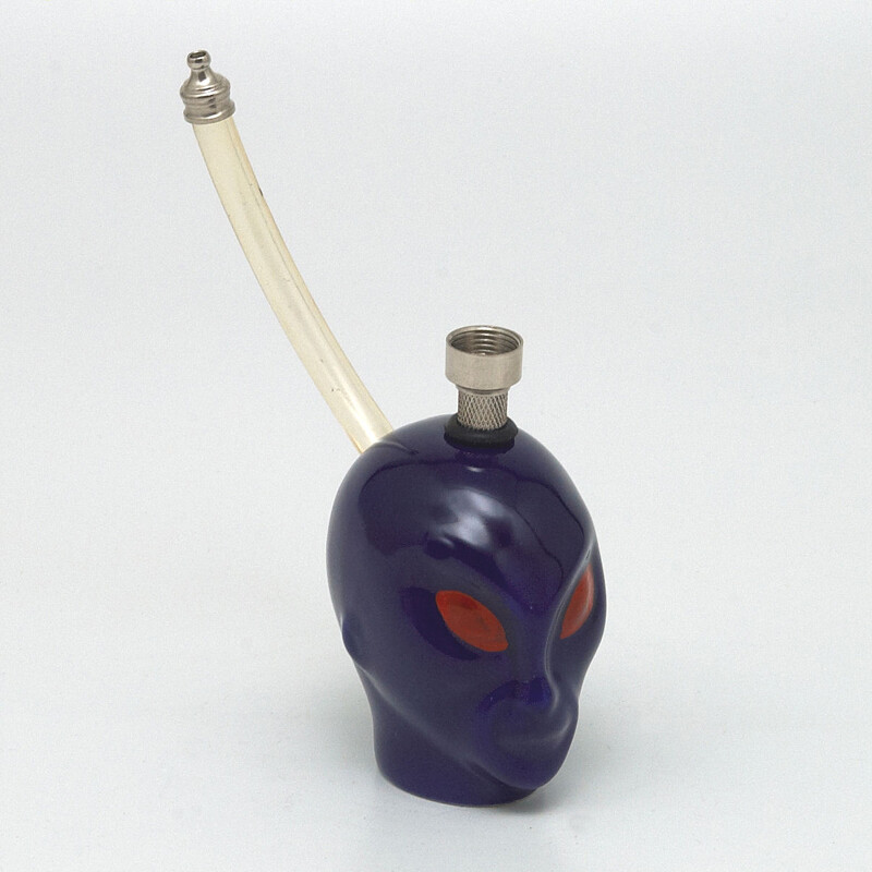 Bong Ceramic Alien I. 8 cm Blue