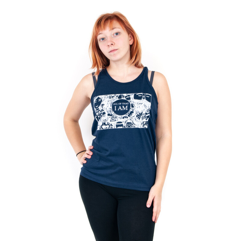 Tank Top Women´s ALL OF THAT XL Blue