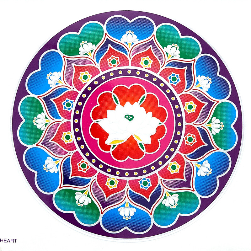 Mandala Sunseal L Lotus Heart