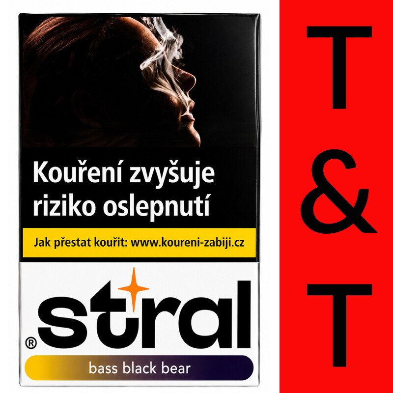 Hookah Tobacco Stral Bass Black Bear 50 g