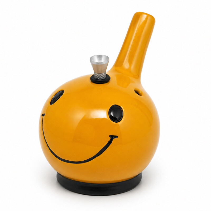 Bong Ceramic Smiley II. 14 cm