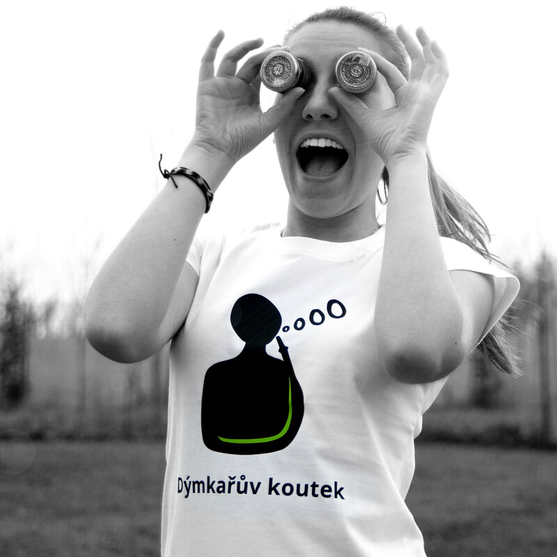 T-shirt Ladies' Dýmkařův koutek White L