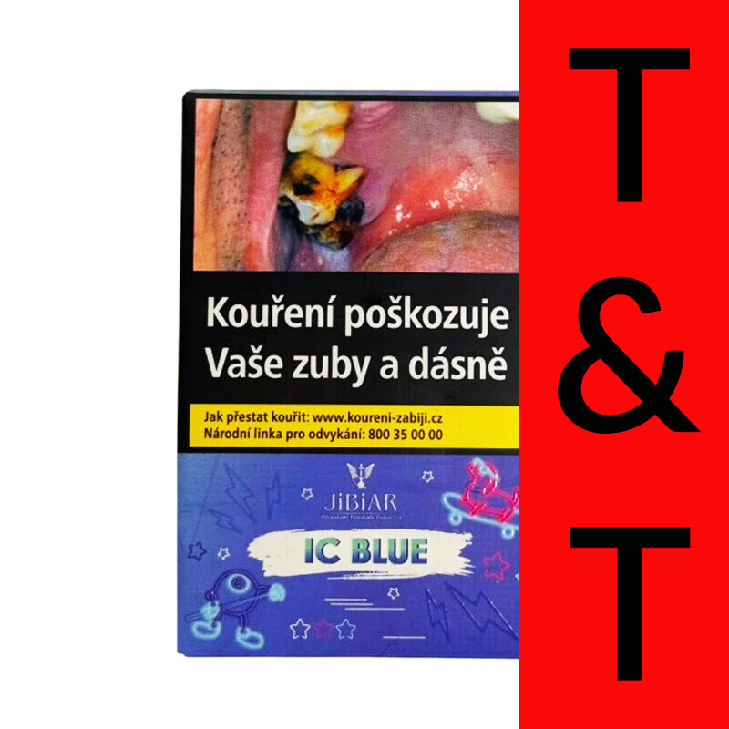Hookah Tobacco Jibiar Ic Blue 50 g