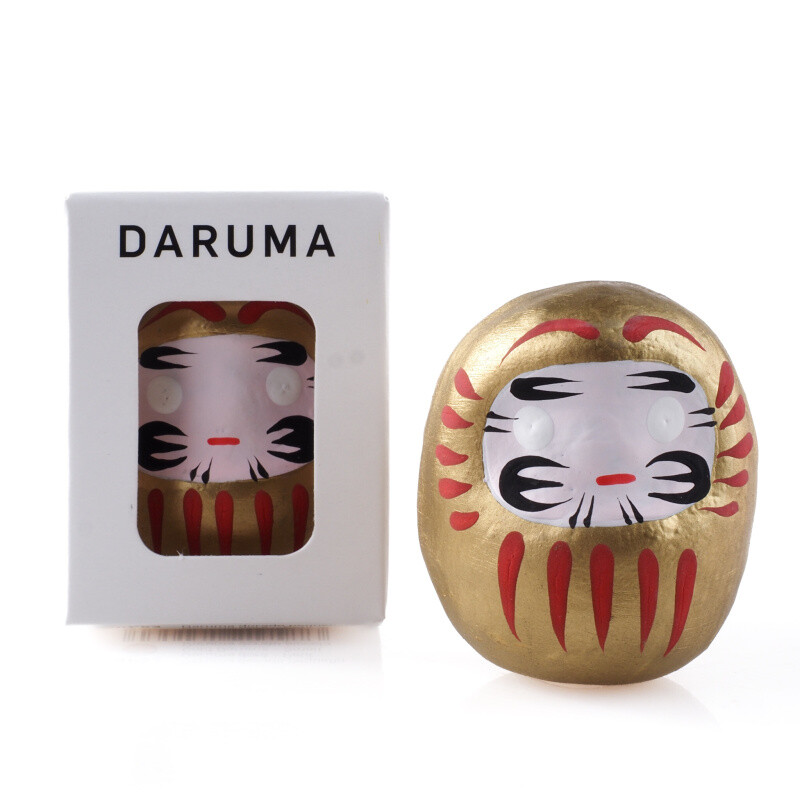 Daruma Doll - Wealth 4,8 cm Gold