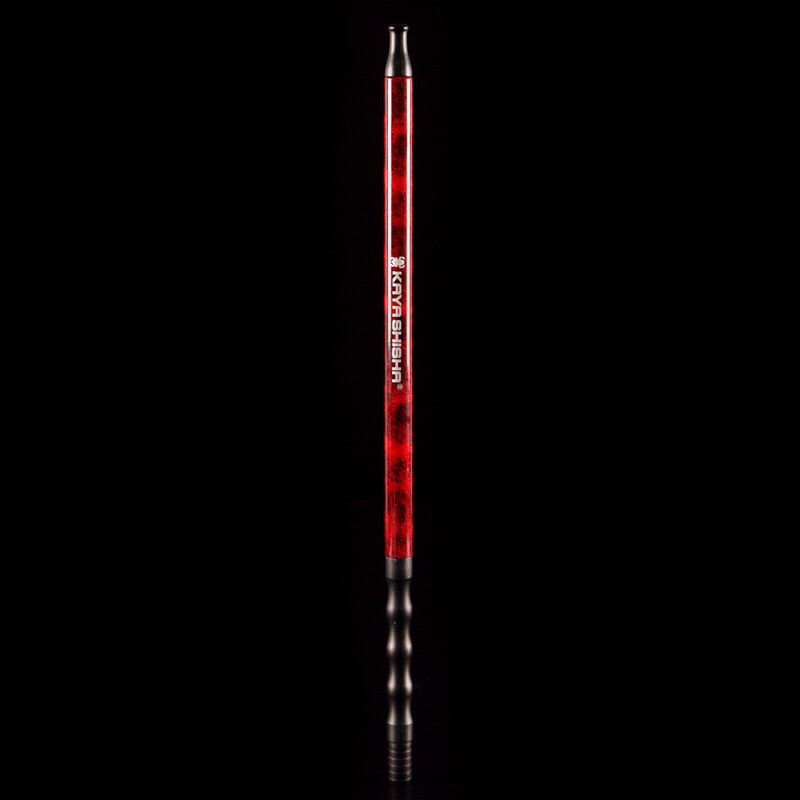 Hookah Kaya Alumarble Mouthpiece for silicone hoses Red