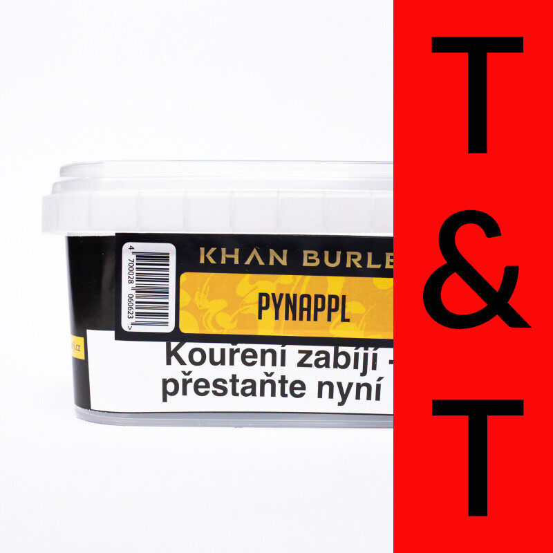 Hookah Tobacco Khan Burley Pynappl 250 g