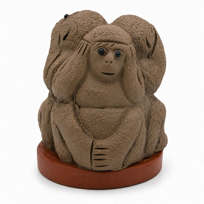 Tea Spirit Three Monkeys 6 cm