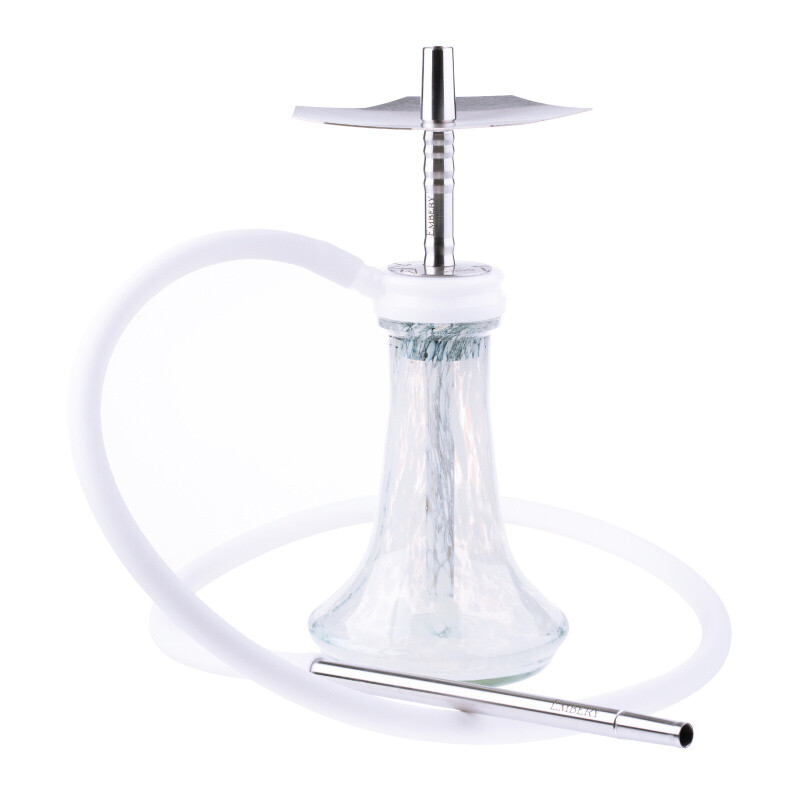Hookah Embery Mini Mono Silver Snow