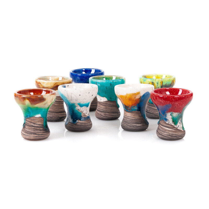 Kolos Bowl Turk Glazed Multicolor