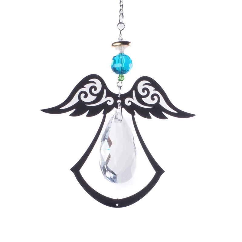 Suncatcher Heavenly Angel with Crystal