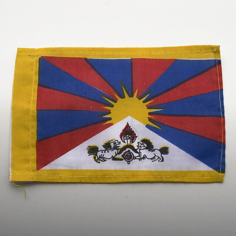 Tibetan Flag 14 x 20 cm