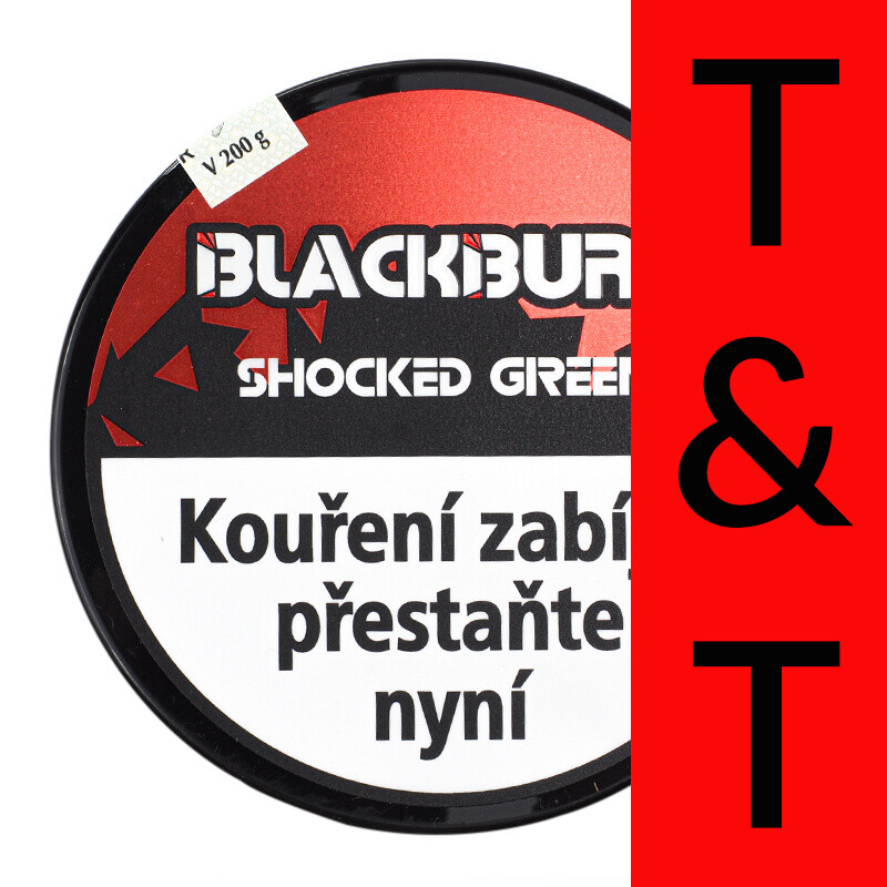 Hookah Tobacco BlackBurn Shocked Green 200 g