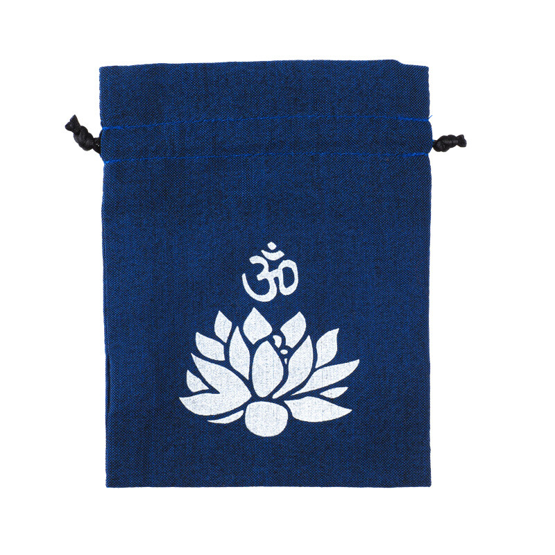 Gift Bag Om Lotus 11 x 14 cm Blue