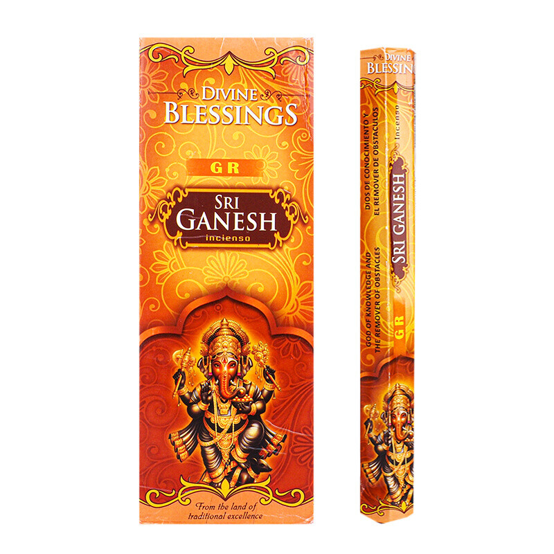 Indian Incense Sticks GR HX Blessings Sri Ganesh