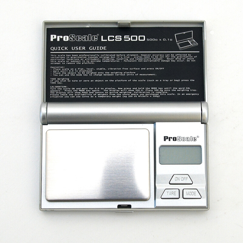 Digital Scale ProScale LCS - 500 / 0,1 g