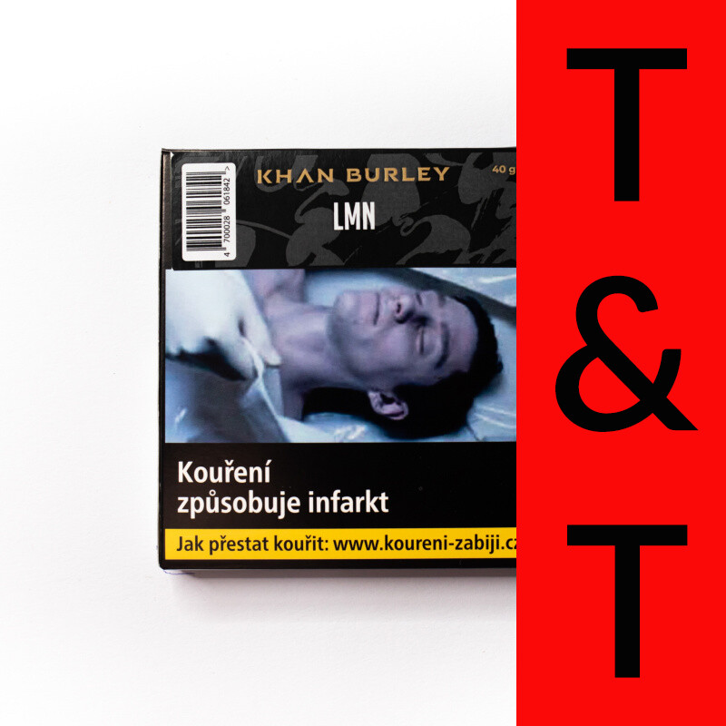 Hookah Tobacco Khan Burley Lmn 40 g