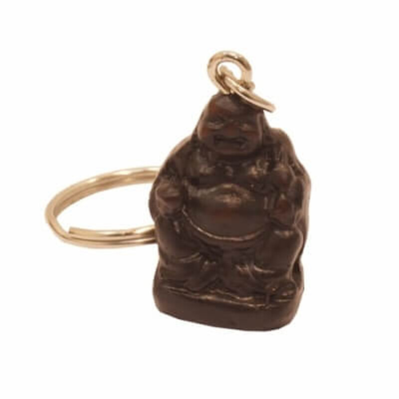 Key Ring Resin Happy Buddha 3 cm