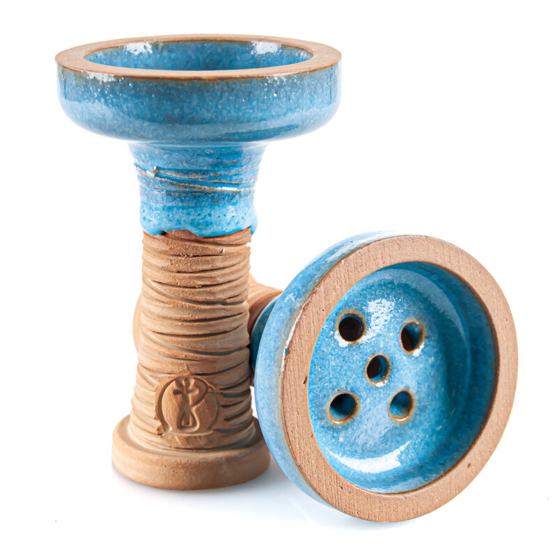 Hookah Bowl HC HighFire Strip Tradi Sky Blue