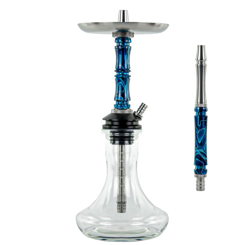 Hookah Moze Breeze Two Wavy Blue