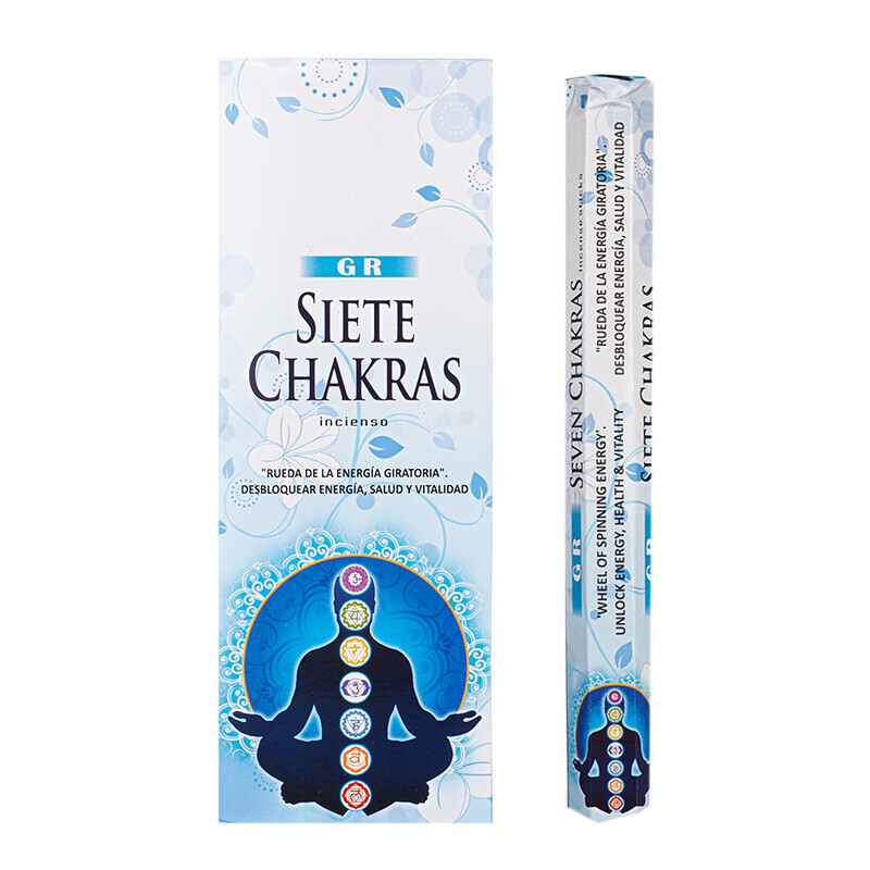 Indian Incense Sticks GR HX Seven Chakras