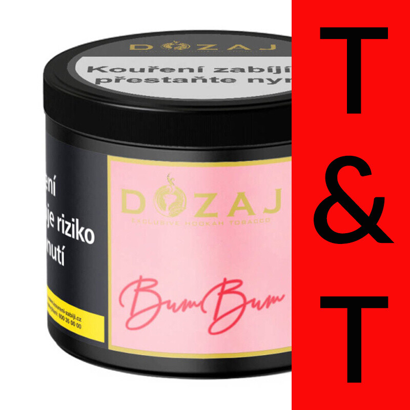 Hookah Tobacco Dozaj Gold BumBum 200 g