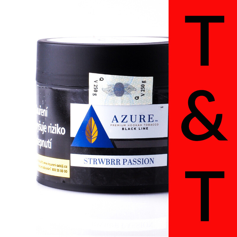 Hookah Tobacco Azure Black Strwbrr Passion 250 g