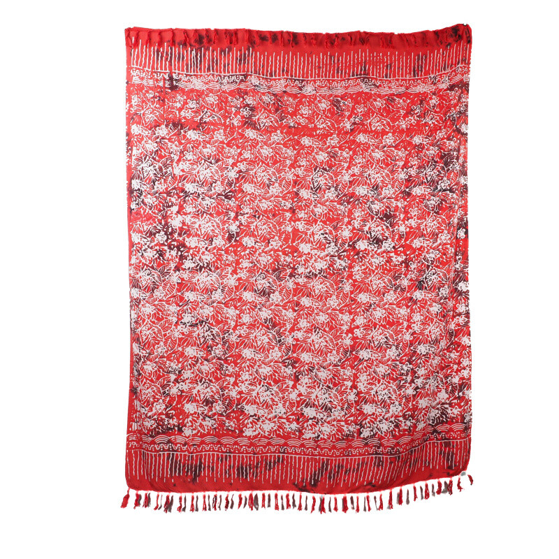 Pareo Sarong Bali Harta Red 160 x 118 cm