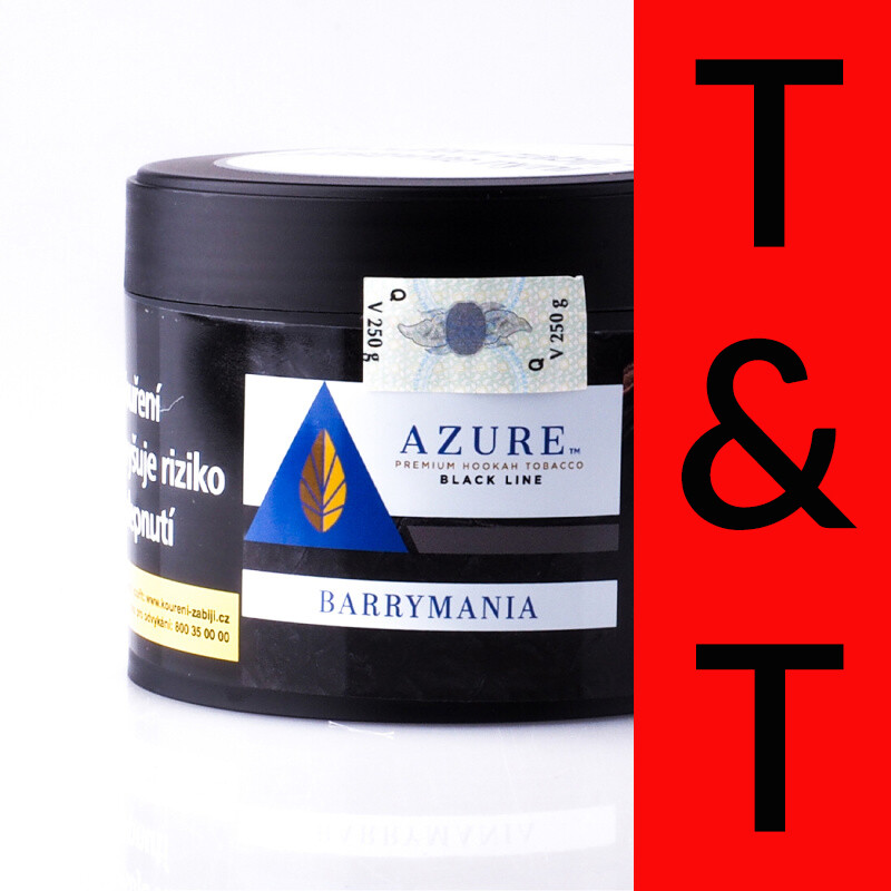 Hookah Tobacco Azure Black Barrymania 250 g