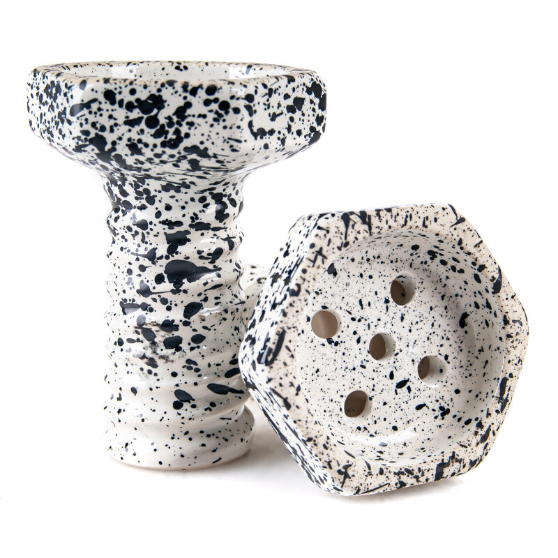 Hookah Bowl Telamon Evil White