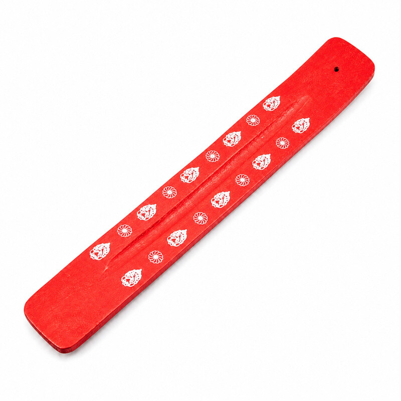 Incense Stick Holder - Ski Hindu Red