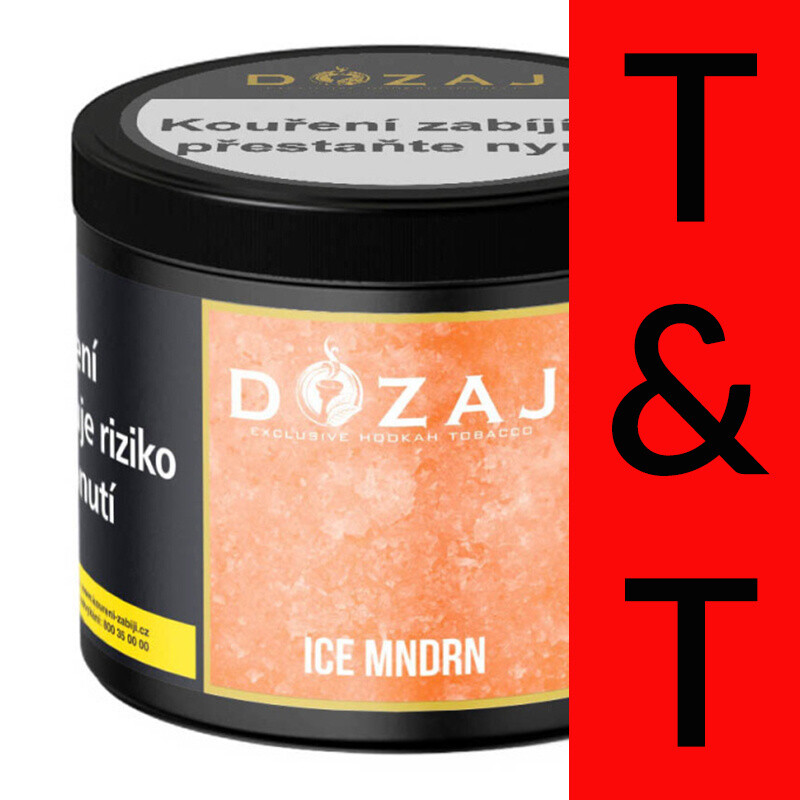 Hookah Tobacco Dozaj Gold Ice Mndrn 200 g