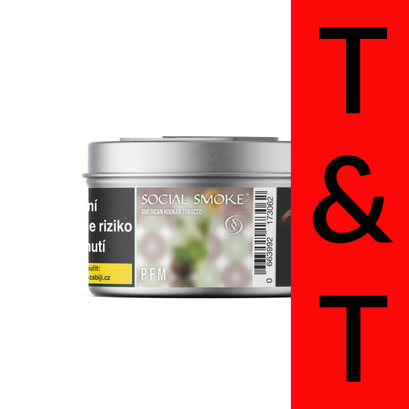 Hookah Tobacco Social Smoke P F M 200 g