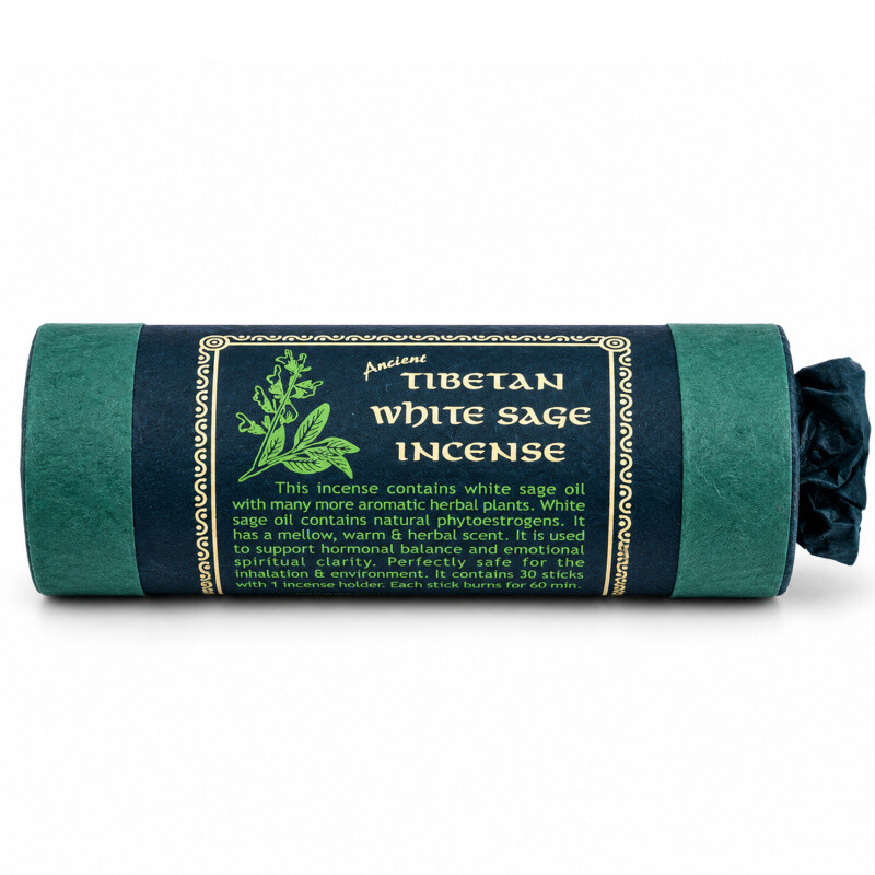 Tibetan Incense Sticks Ancient White Sage