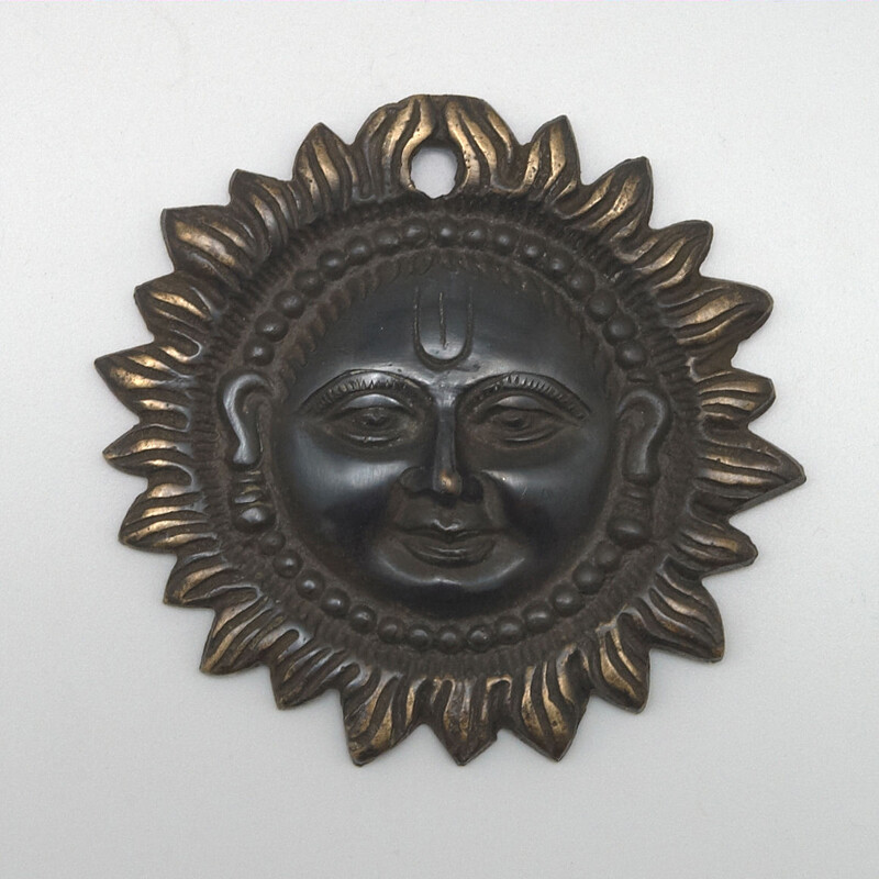 Statuette Metal Sun 09 cm