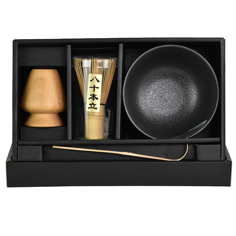 Matcha Ceramic Set Japan Kurosuishou