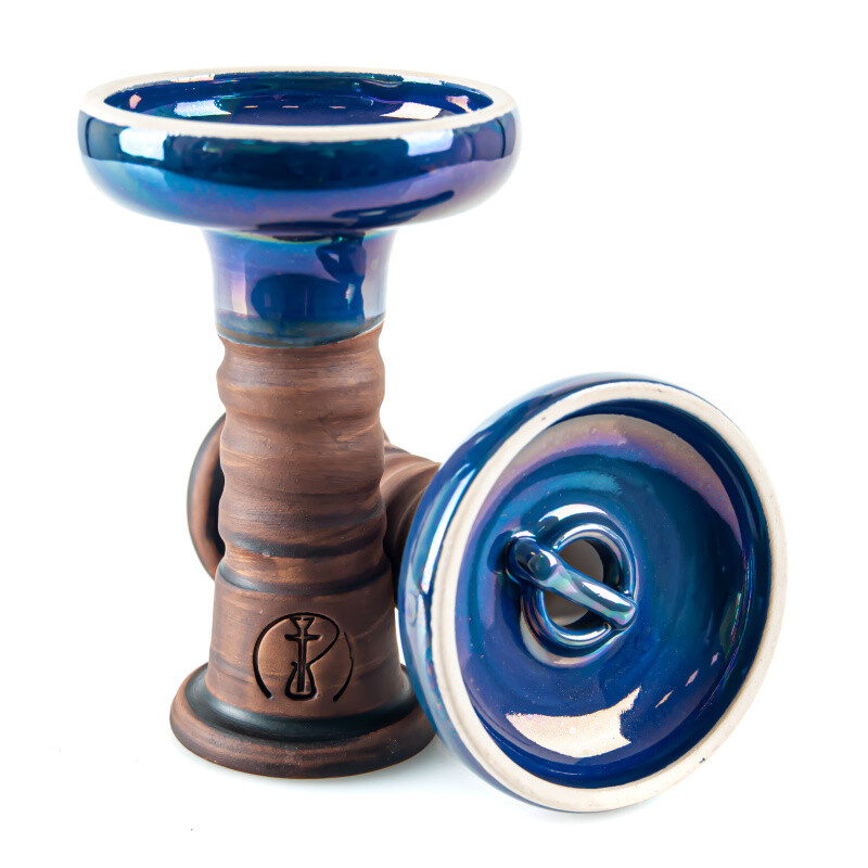 Hookah Bowl HC Cascade Phunnel Milky Iris Aurora
