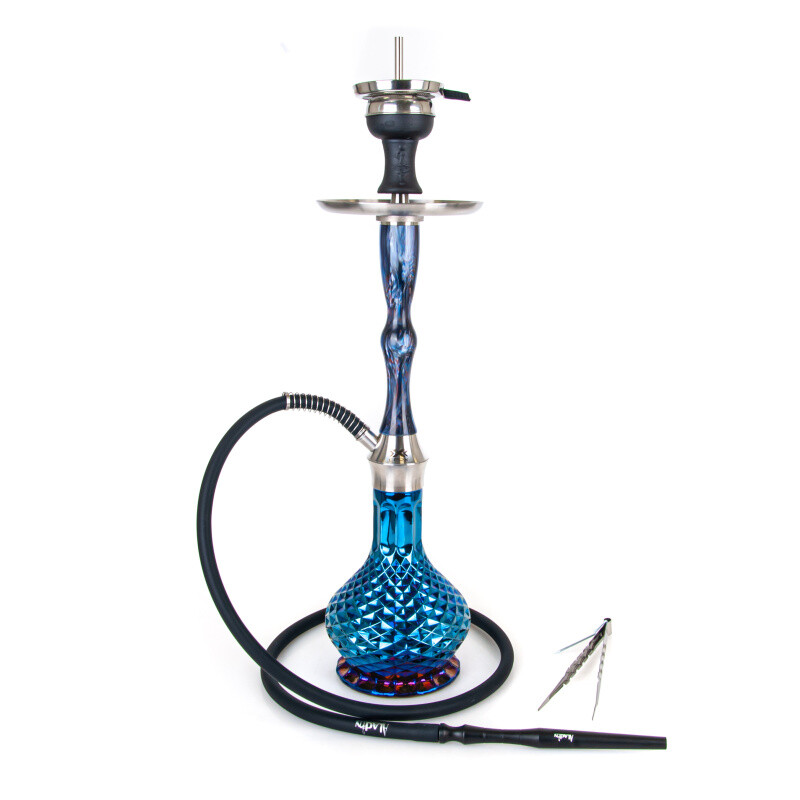 Hookah Aladin Epox 555 Metallic Blue