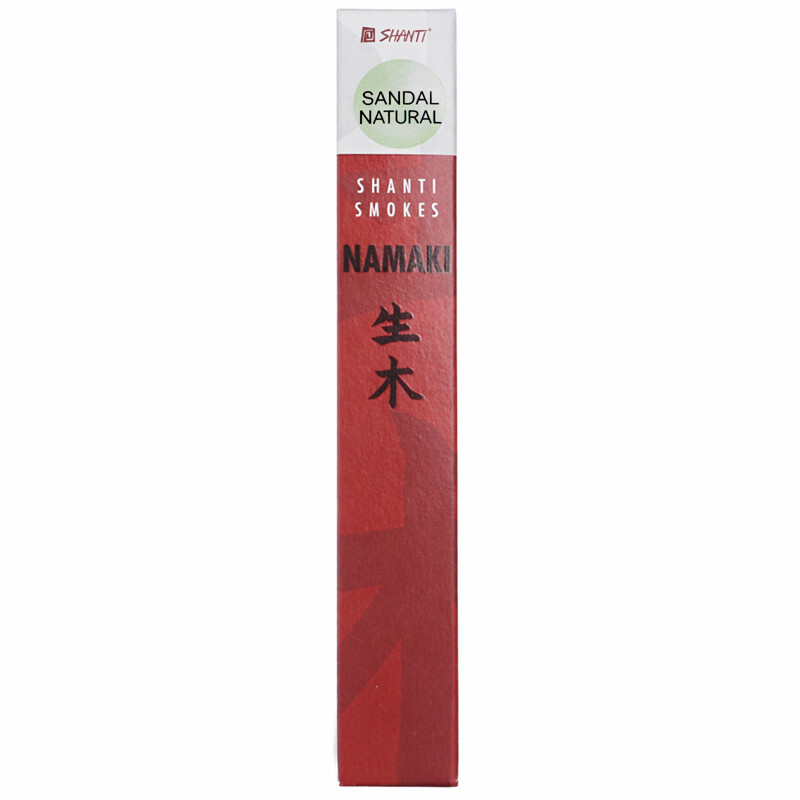 Japanese Incense Sticks Namaki Sandal Natural