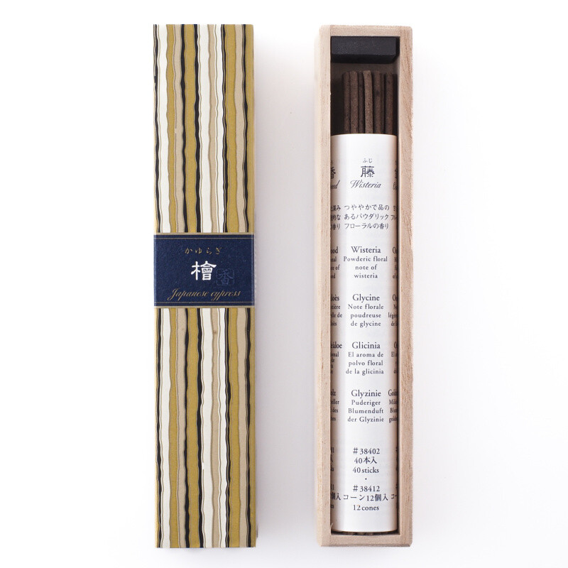 Japanese Incense Sticks Nippon Kayuragi Japanese Cypress