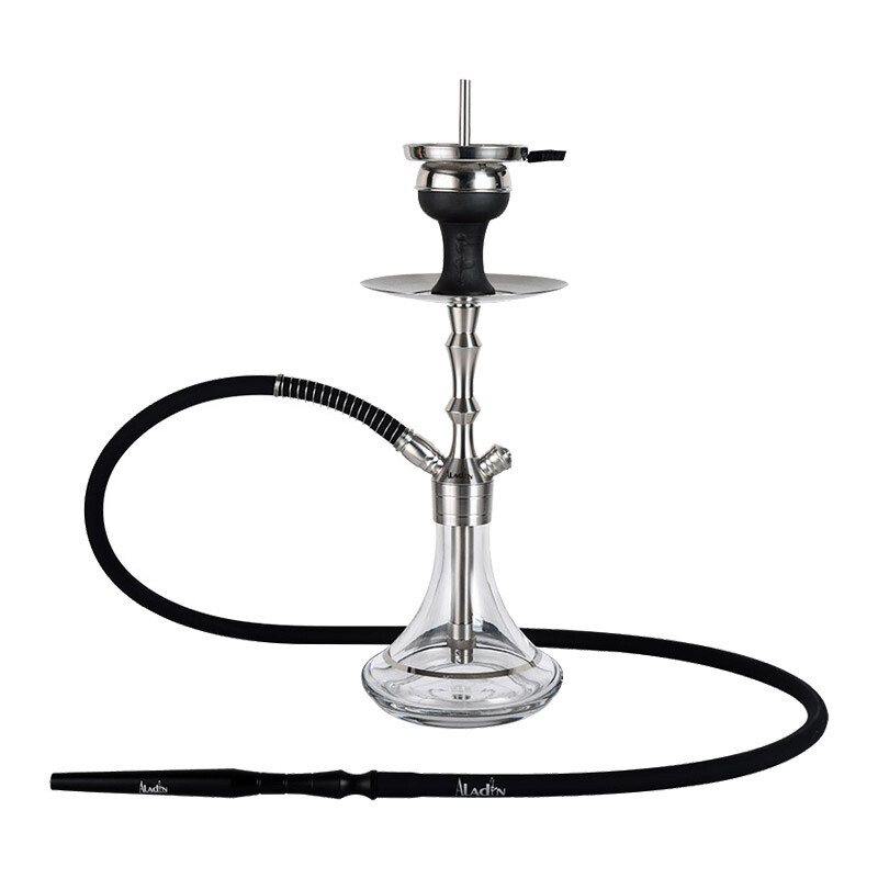 Hookah MVP360 Clear Silver Ring 36 cm