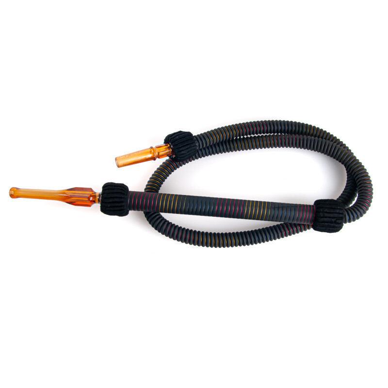 Hookah Hose Top Mark Amun 165 cm Black